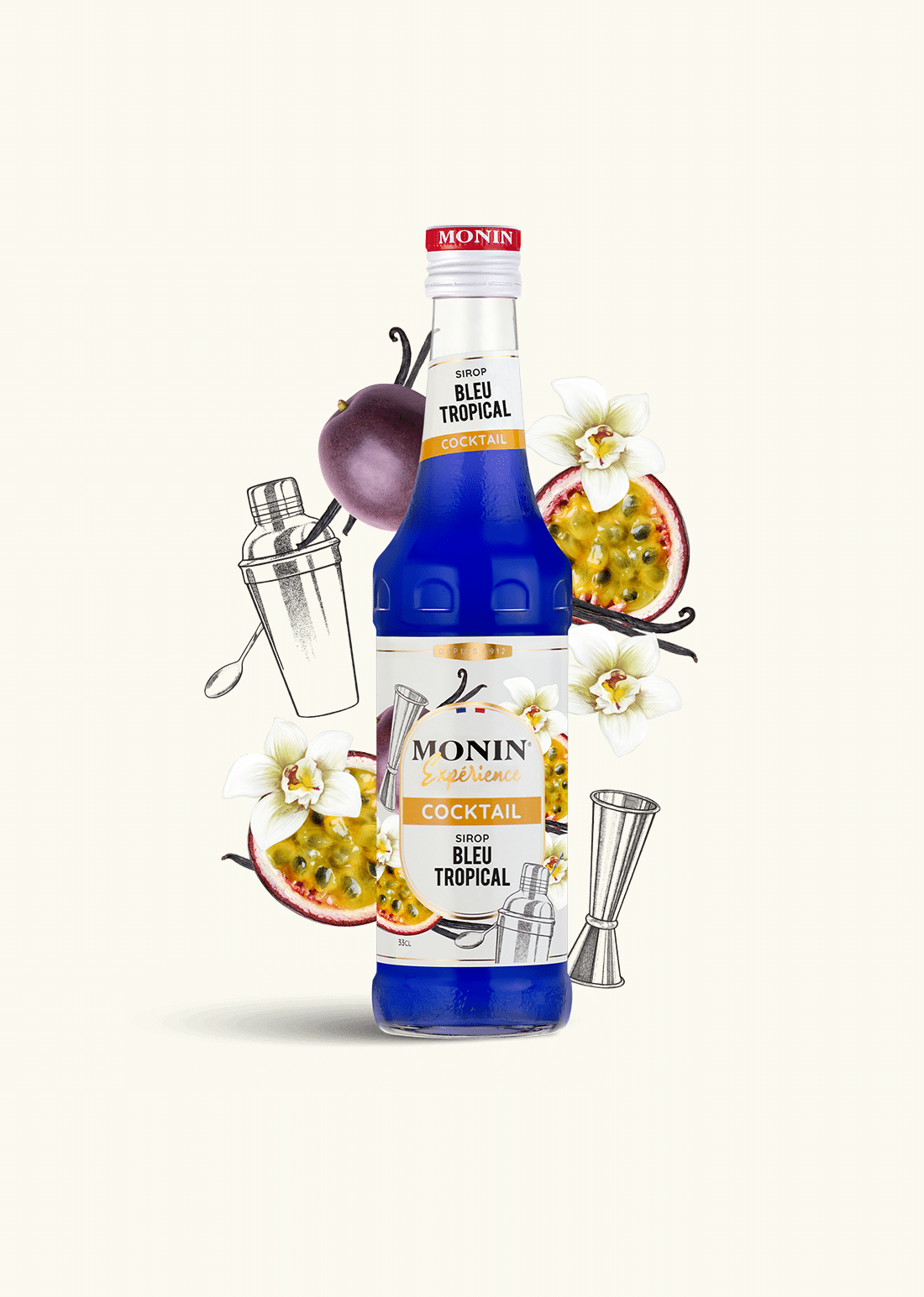 Sirop Bleu Tropical